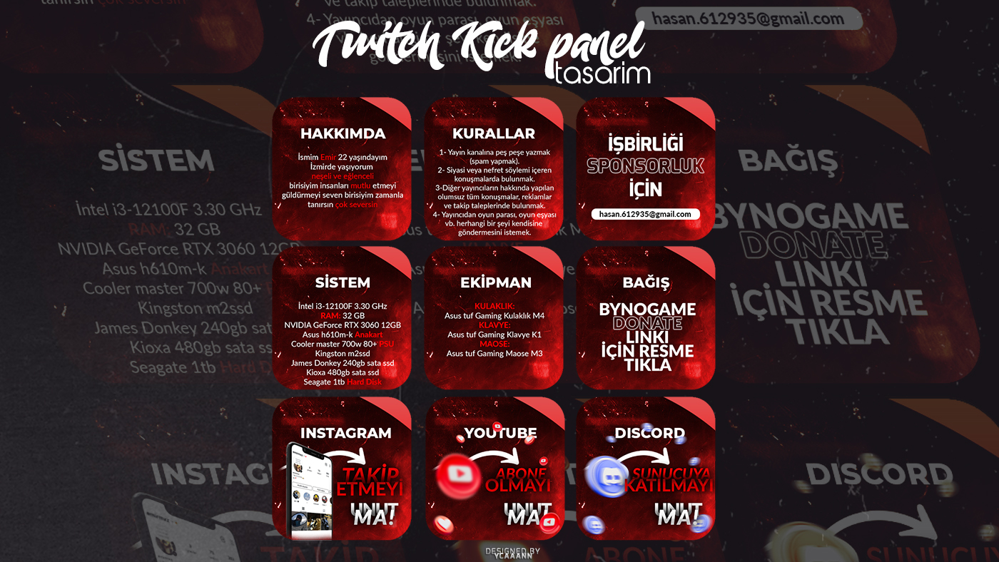 Twitch/Kick Panel