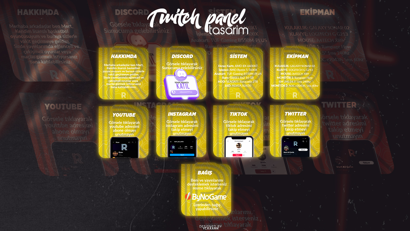 Twitch/Kick Panel
